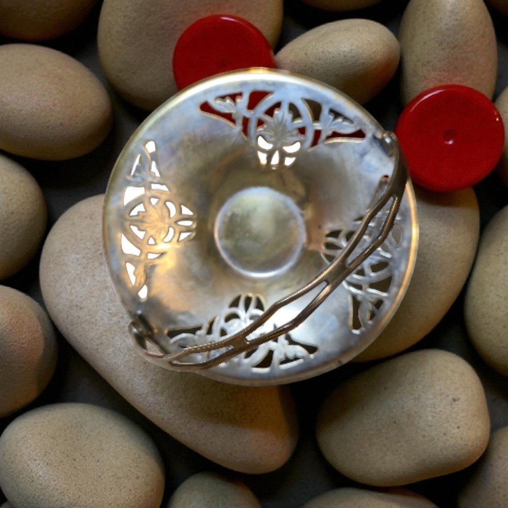 Farberware Silver-Plated Decorative Bowl with Handle READ (DB2)