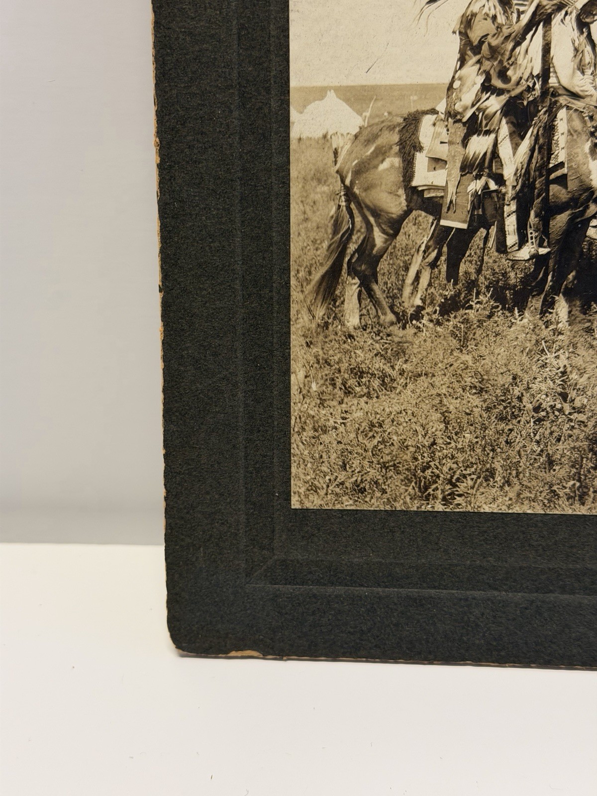 Native American Photograph Titled: "Indian Chiefs, El Reno, Okla., July 1908"