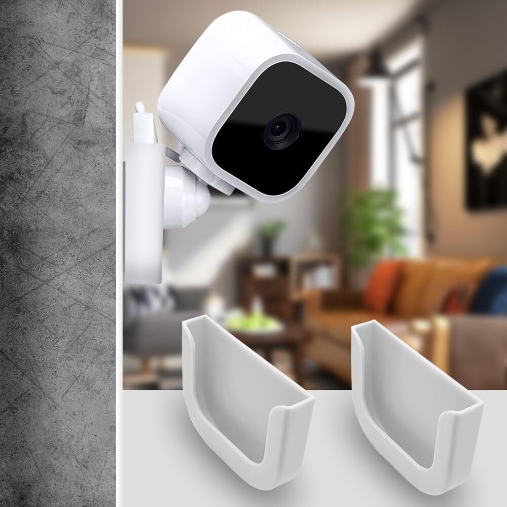 2 Blink Mini Camera Adhesive Wall Mounts Bracket Strong Adhesive Durable Mounts