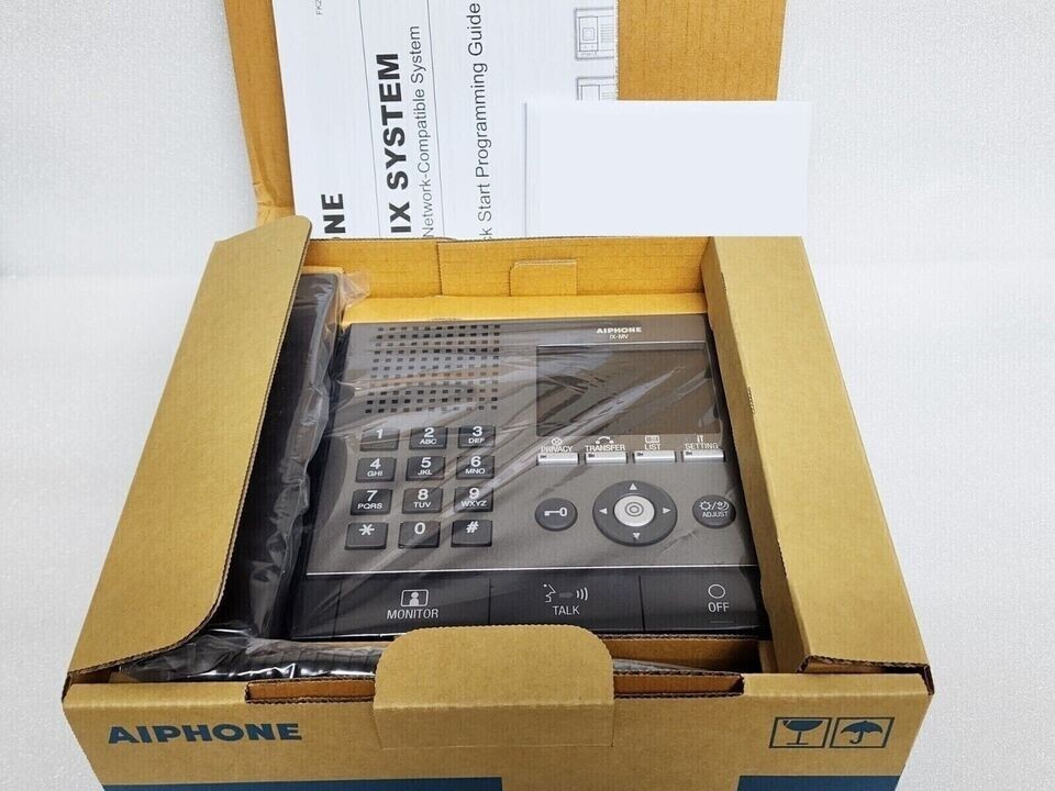 Aiphone IX-MV IP Video Master Station & IX-DA IP Video Door Station Intercom