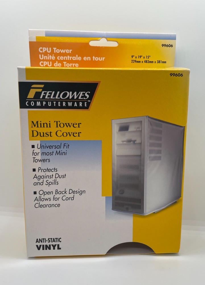 Tower Dust Cover Small FELLOWES COMPUTERWARE 99606