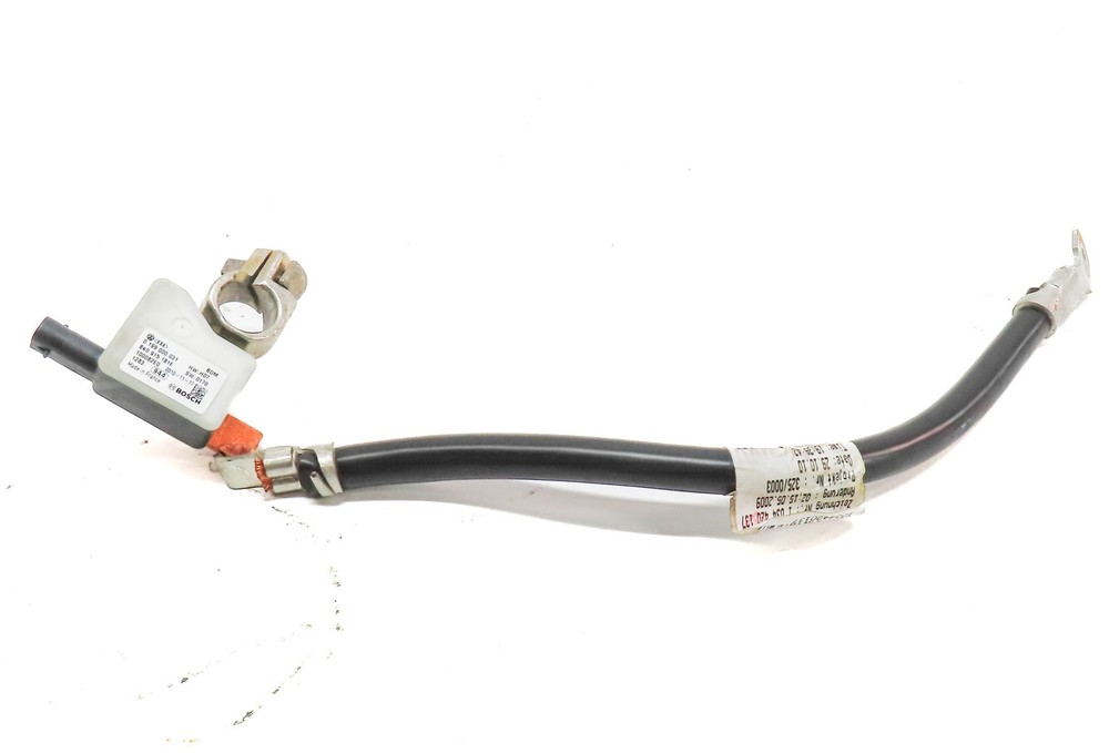 2011 AUDI A4 (B8 8K) 2.0L (CAEB) ENGINE NEGATIVE BATTERY TERMINAL CABLE WIRE