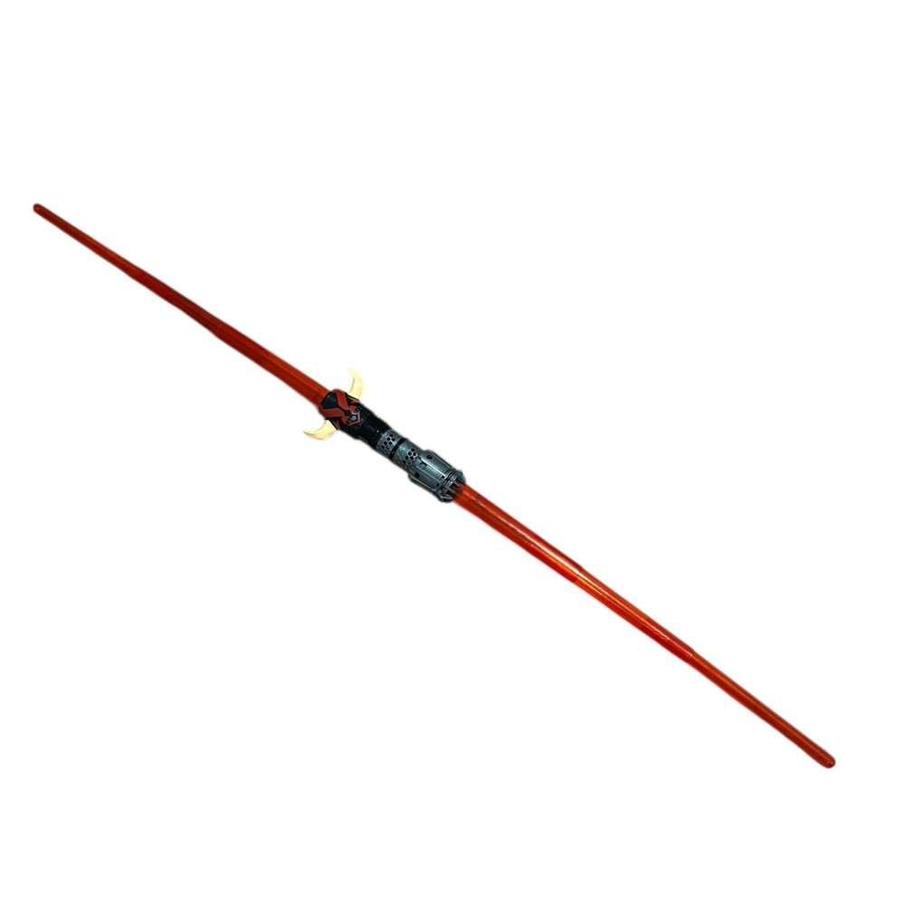 Star Wars Darth Maul Lightsaber Forge Double Blade Removable Approx 56"