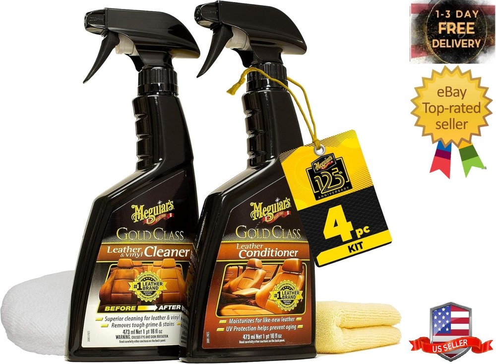 Leather Care Kit - Premium Cleaner and Conditioner - The...