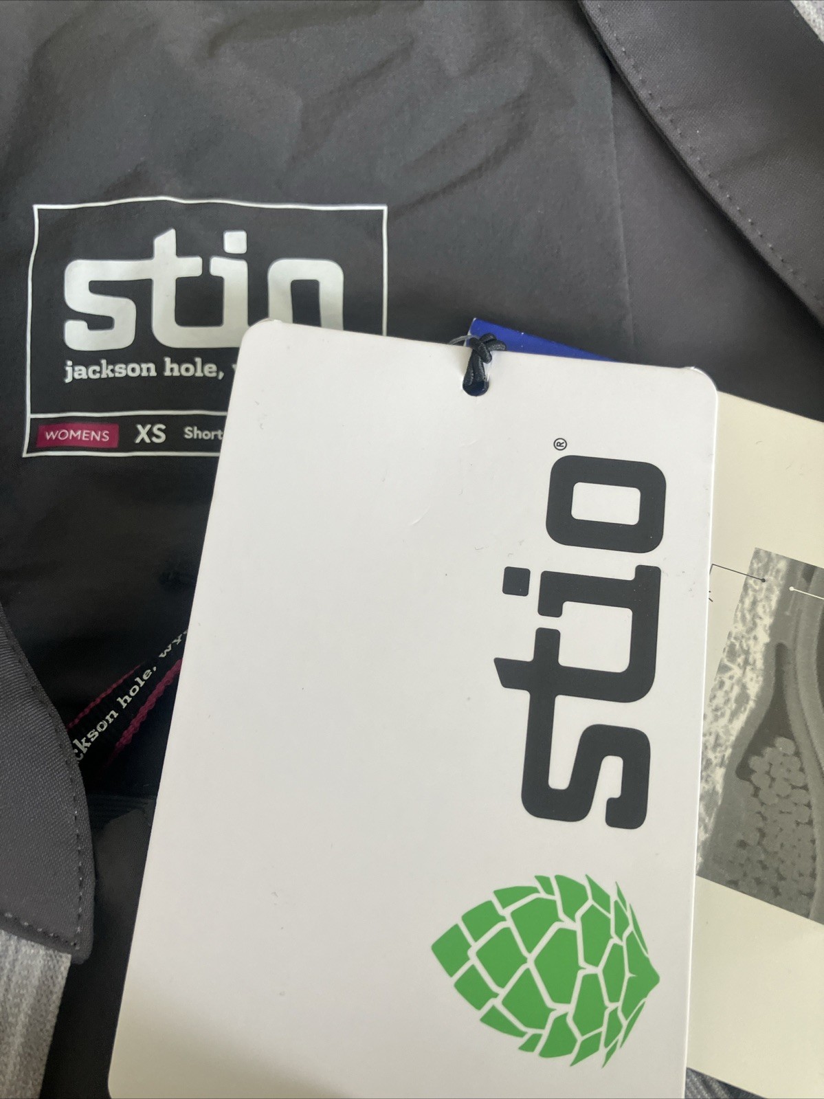 STIO Environ Bib Ski Pant Magnet Gray Women’s Size XS Short NWT $459