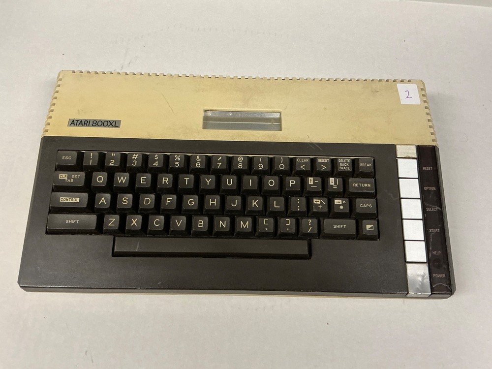 Atari 800XL Vintage Computer Console Game System (untested, needs power supply)