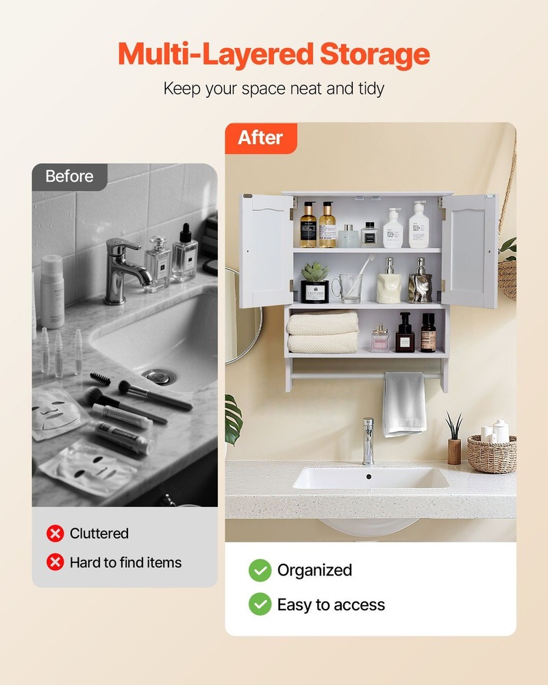Smart Design Cabinet for Tight Spaces with Ample St...
