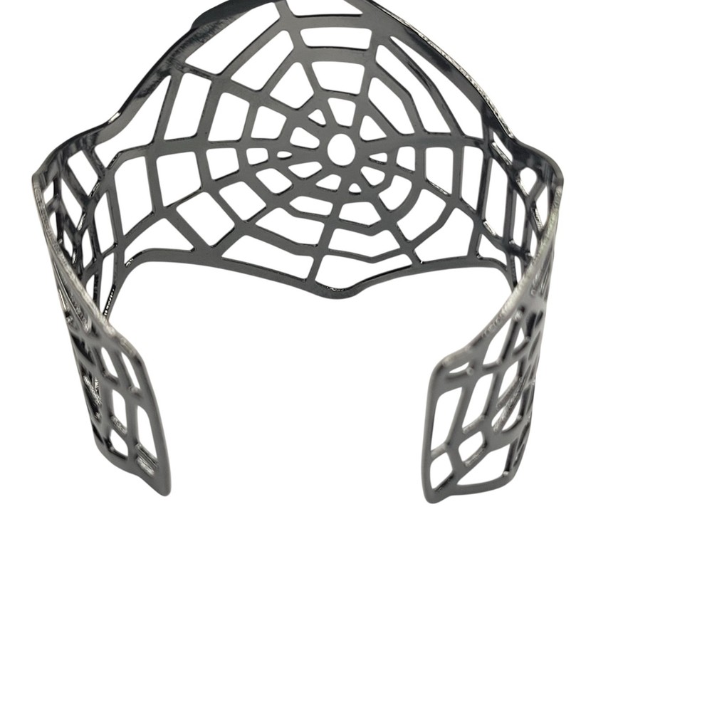 Spiderweb Bracelet Metal Open Back Costume Accessory Halloween