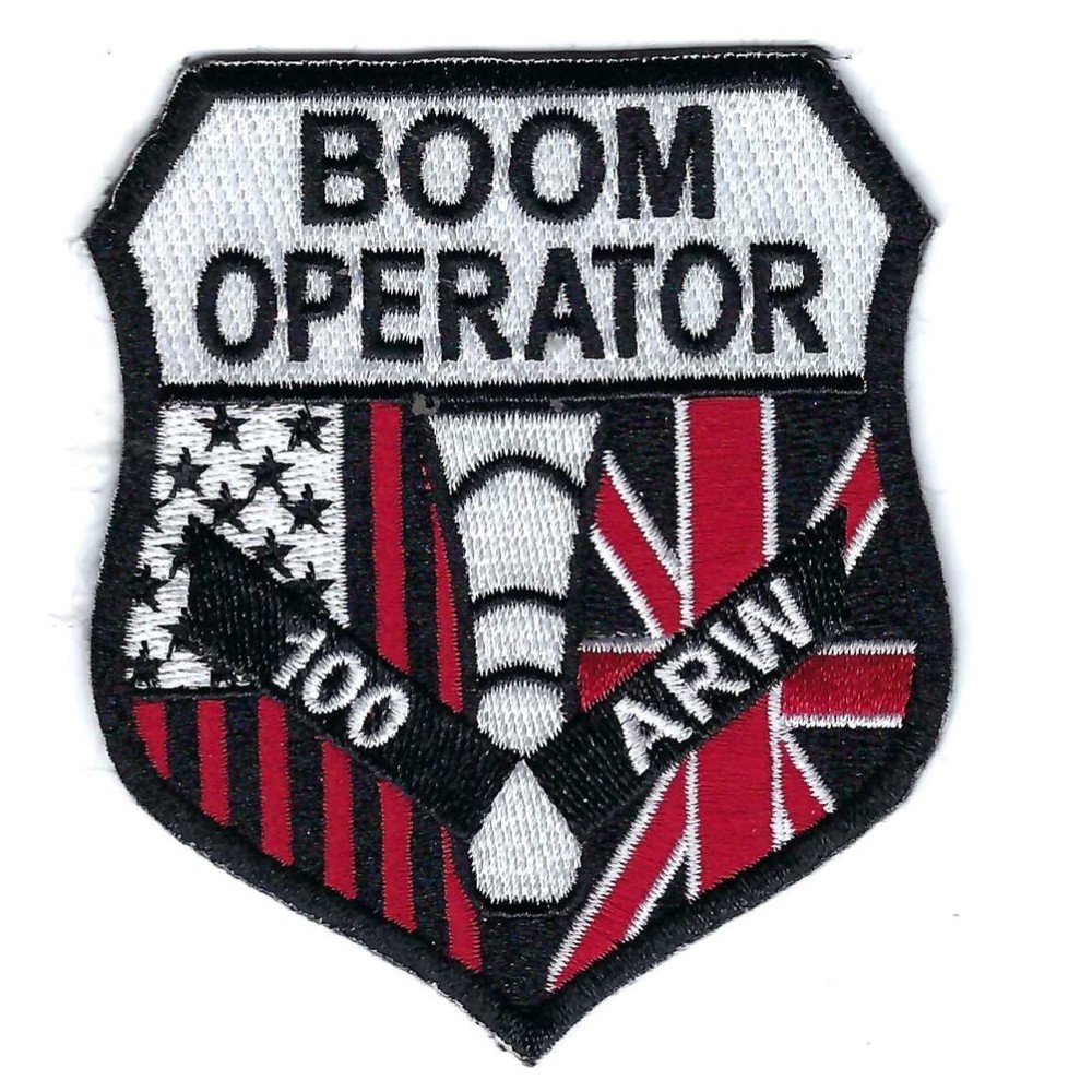 100th AIR REFUELING WING BOOM OPERATOR (THEIR LATEST) patch