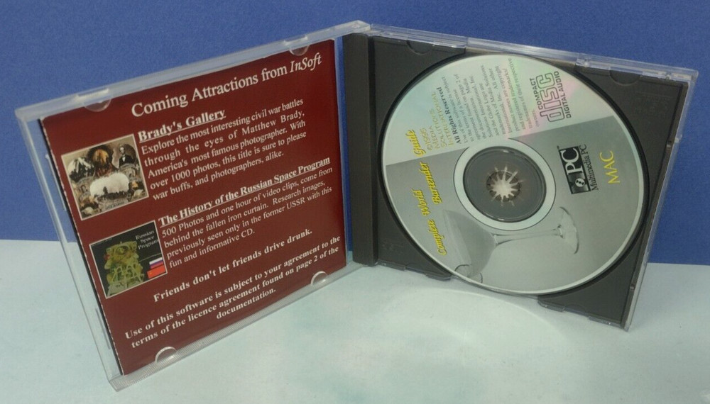 Complete World Bartender Guide (PC/MAC) 2,400 Recipes CD-ROM