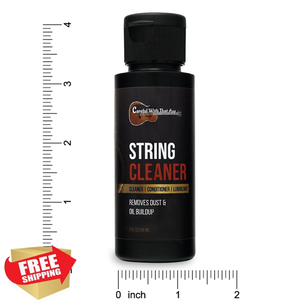 Guitar String Cleaner Conditioner 2oz Prevents Corrosion for Instruments