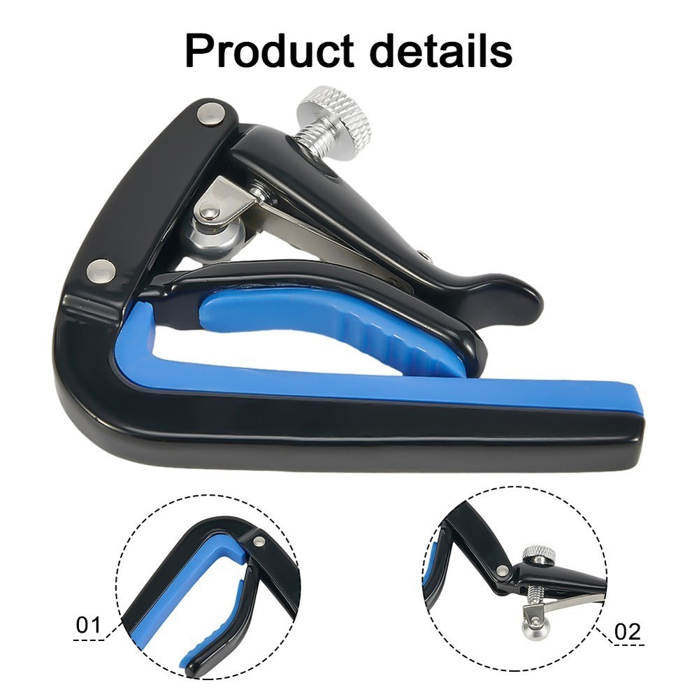 New Guitar Capo Clip Tuning Clamp Tool Trigger Ukulele Part Quick Release