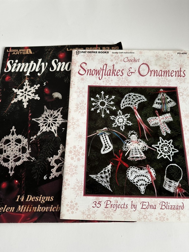 CROCHET SNOWFLAKES & ORNAMENTS LEAFLETS 2