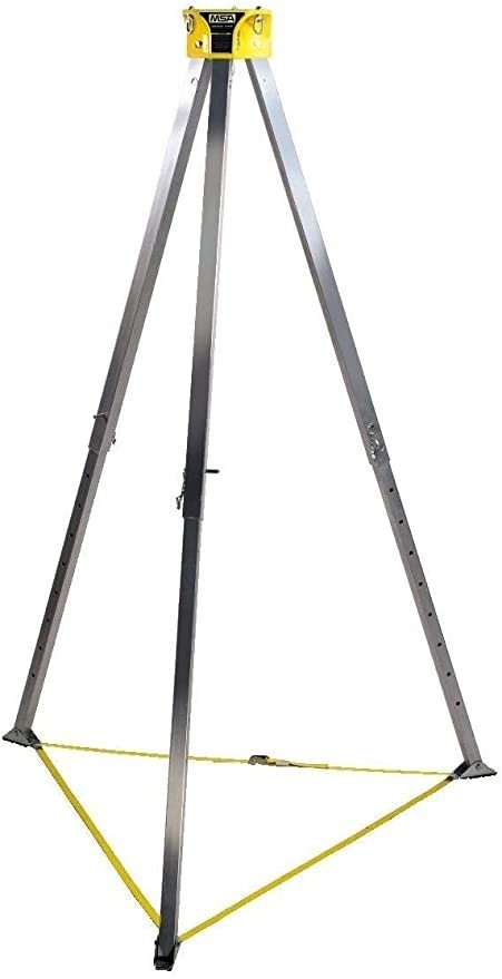 MSA 10102002 Aluminum Workman 8' Tripod