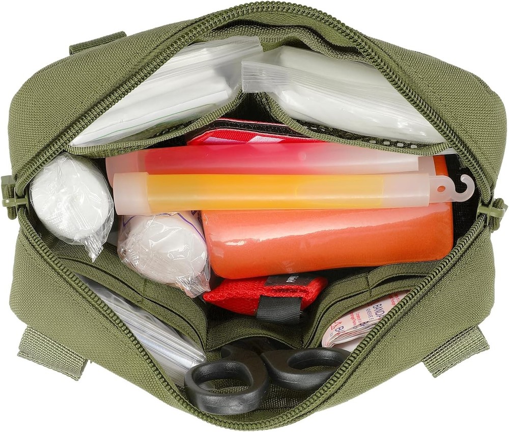 Tactical Molle Admin Pouch Utility Laser Cut EDC Tool Pouch Horizontal Modular