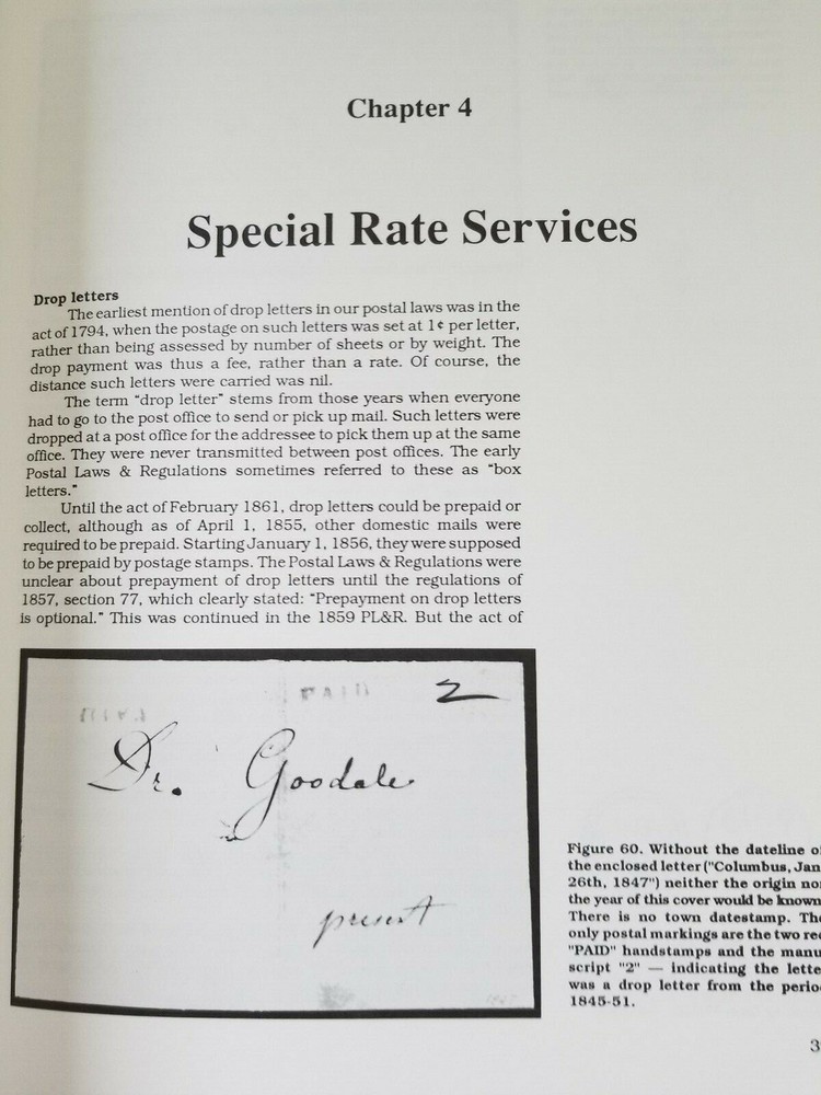 United States Postal History Sampler by Richard B. Graham (Linn's) Softcover