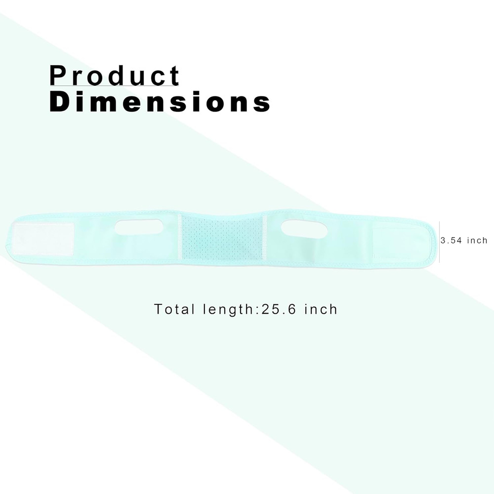 Chin Strap for Sleeping, V Line Lifting Mask, Reusable Face Strap, Jaw Exerciser