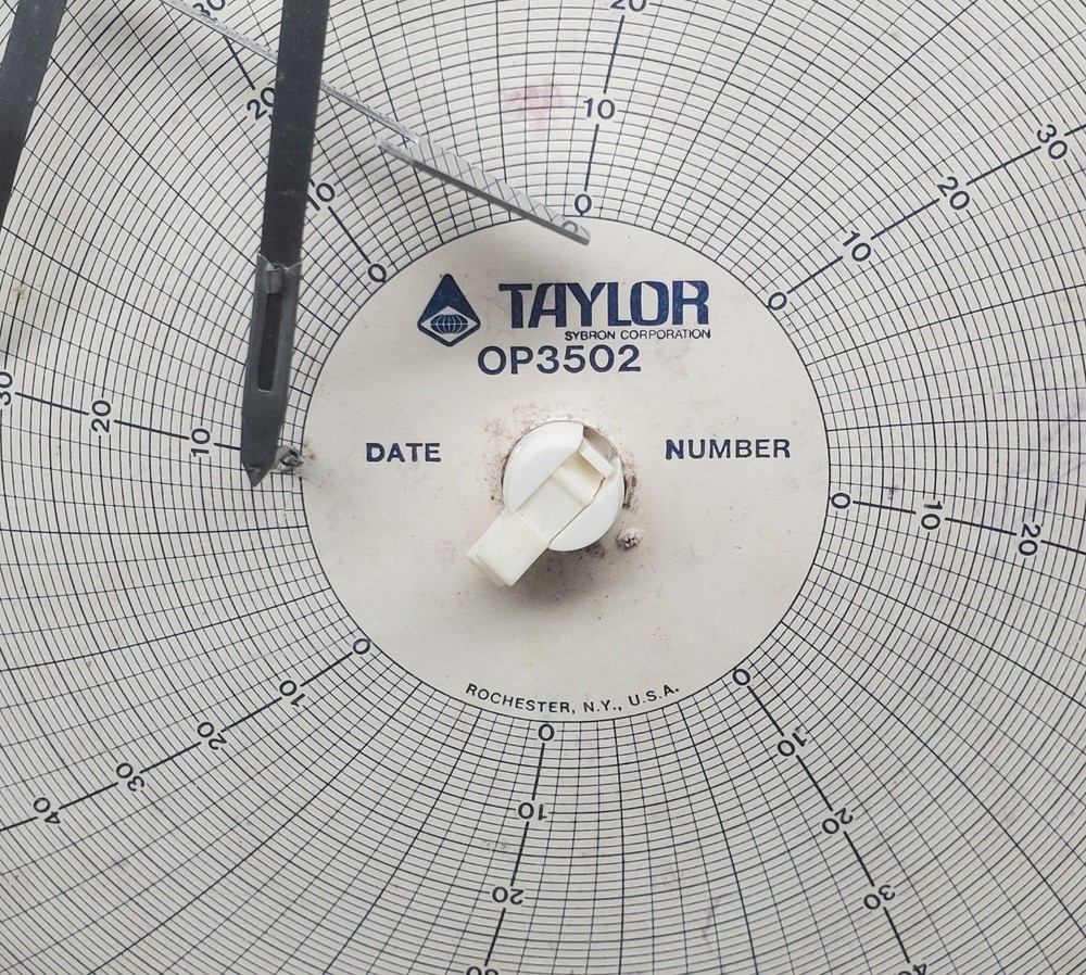 ABB Kent Taylor Fulscope Chart Recorder OP 3502 Untested