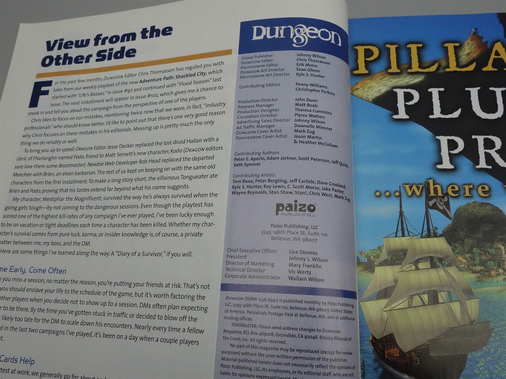 Dungeon Magazine: Issue # 99 (TSR)