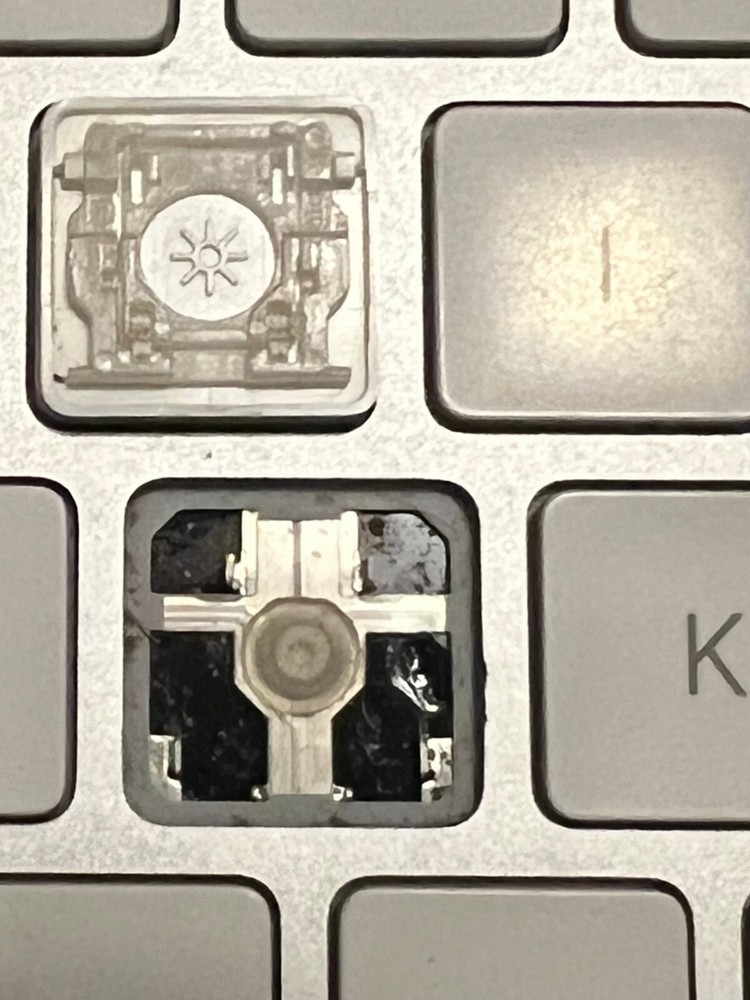 Apple Magic Wireless Keyboard Replacement White KEYCAPS KEYS (MQ052LL/A) (A1843)