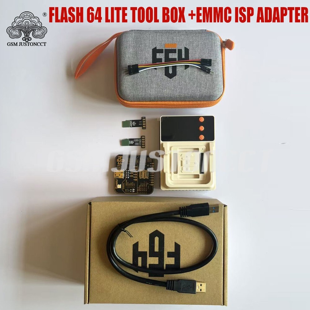 Flash 64 Lite Tool Box f64 emmc isp