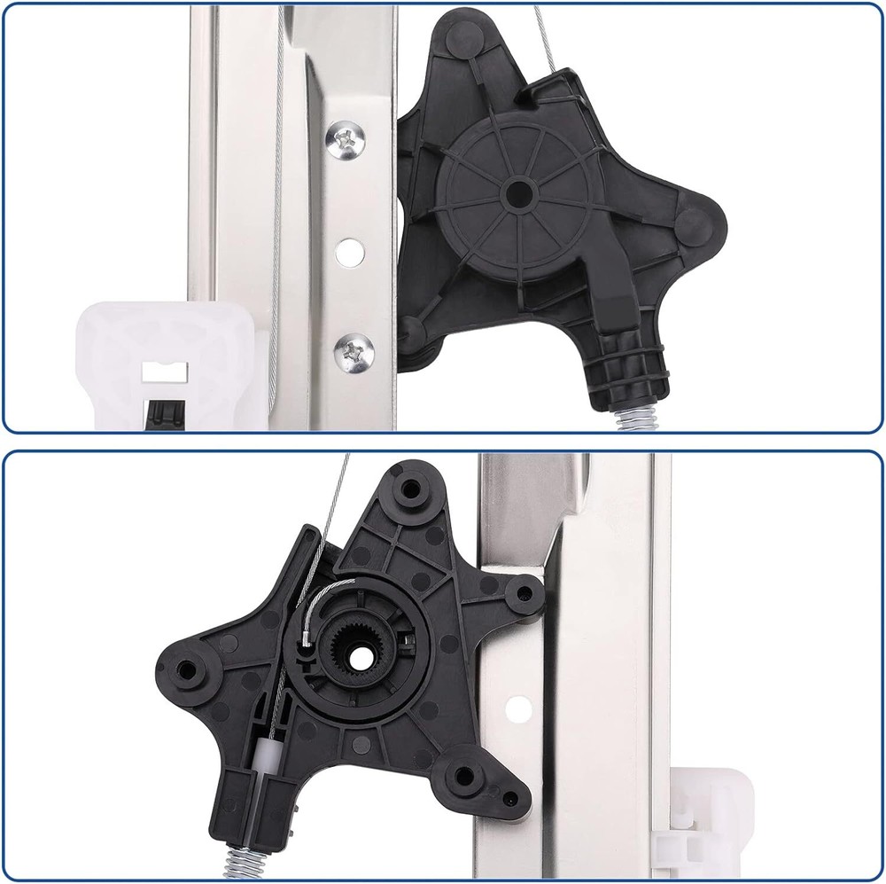 Window Regulator Front Driver Side Without Motor for 08-18 Dodge Grand Caravan