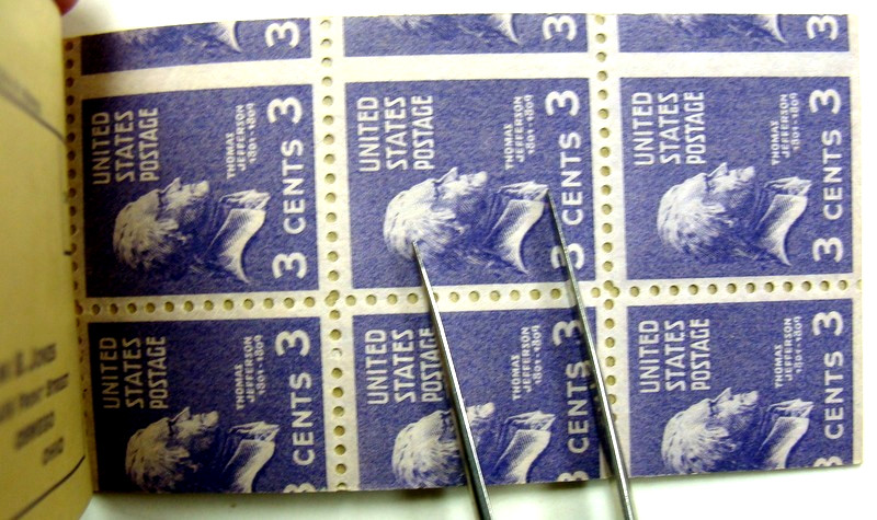 807a  NEVER HINGED MNH COMPLETE BOOKLET BK102 DRAMATIC MISCUT ERROR