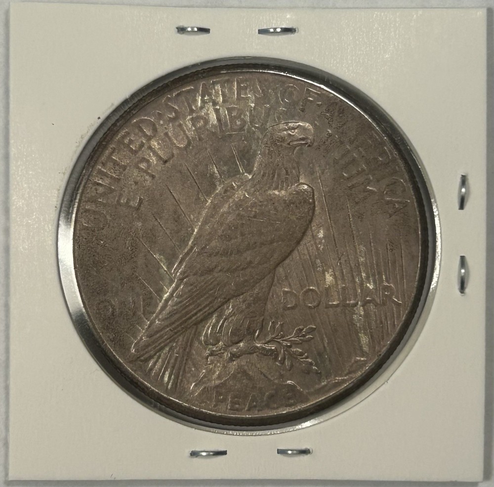 1926 Peace Silver Dollar Coin Toned