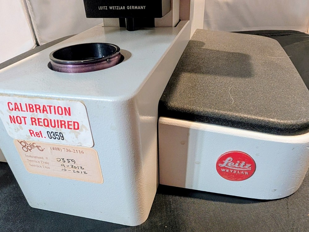 Leitz Wetzlar Metalloplan Microscope