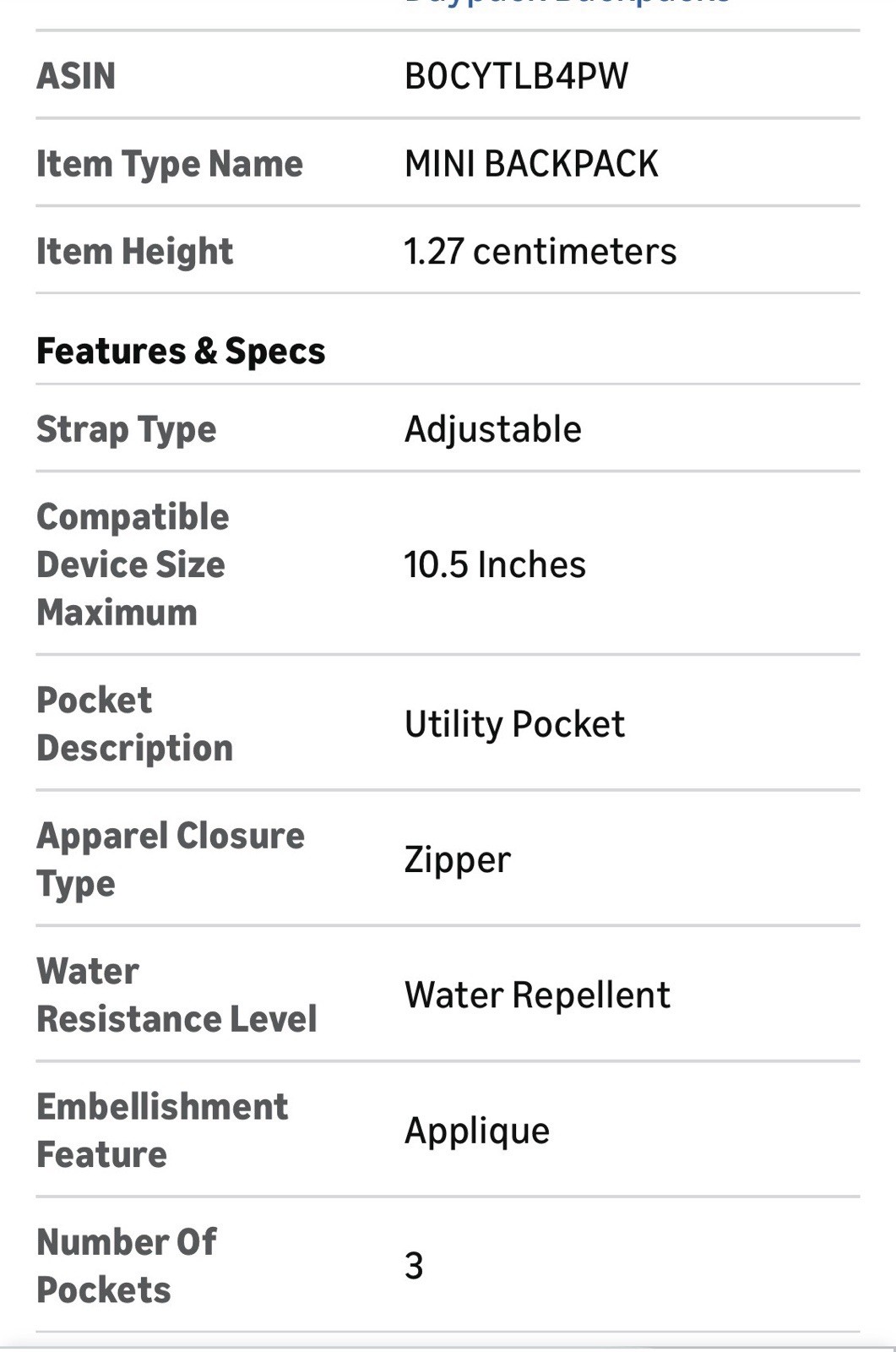 Loungefly Pixar Disney La Luna Moon Mini Backpack