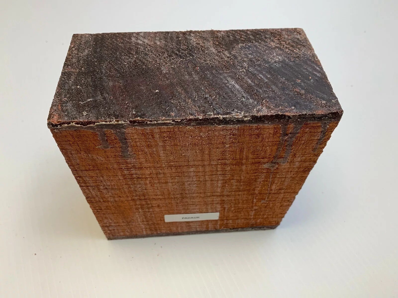 African Padauk Bowl Turning Blank Square Carving Wood Block 10" x 10" x 2"(1 Pc)