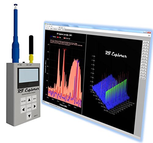 RF Explorer 3G Combo Spectrum Analyzer with Advanced Aluminium Carrying Case