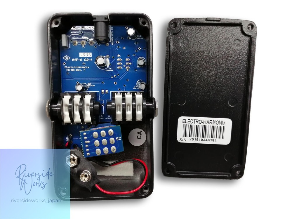 ELECTRO-HARMONIX SMALL STONE Phaser Effects Pedal Guitar JP