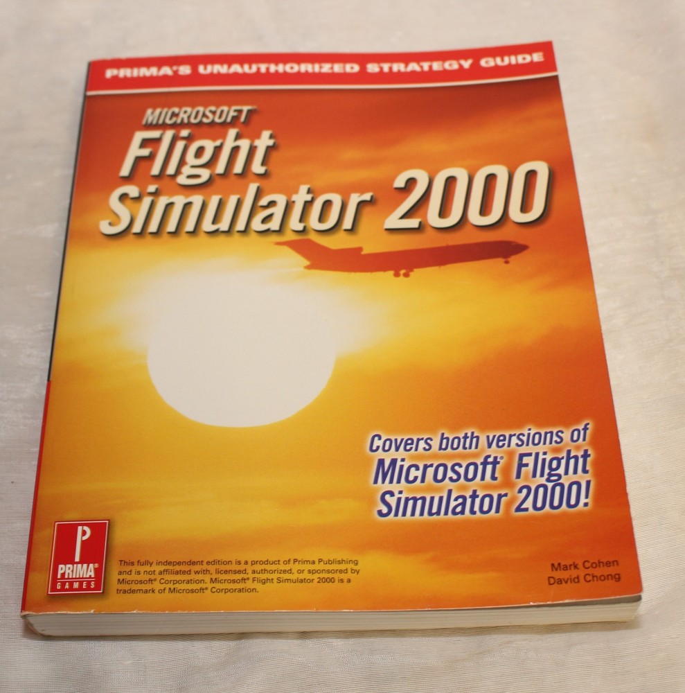 Flight Simulator 2000 Manuals User Guide Pilot's Handbook