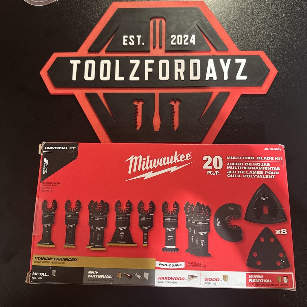 Milwaukee 20-Pc Oscillating Multi-Tool Blades | Model 49-10-9920