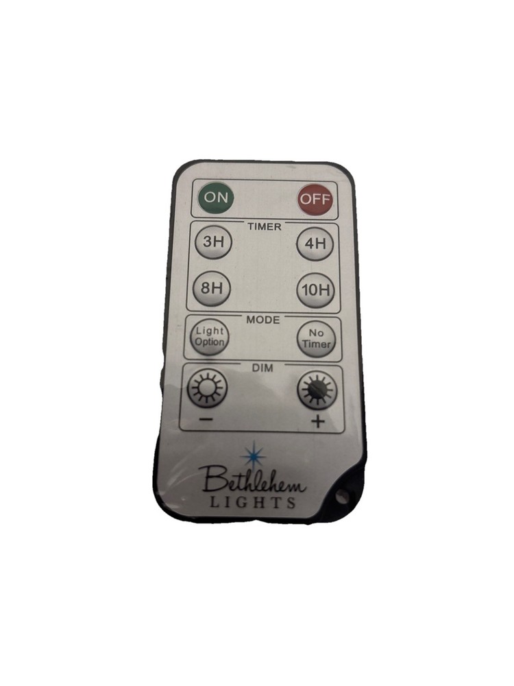 Bethlehem Lights Remote Control for LED Christmas Lights Timer Mode