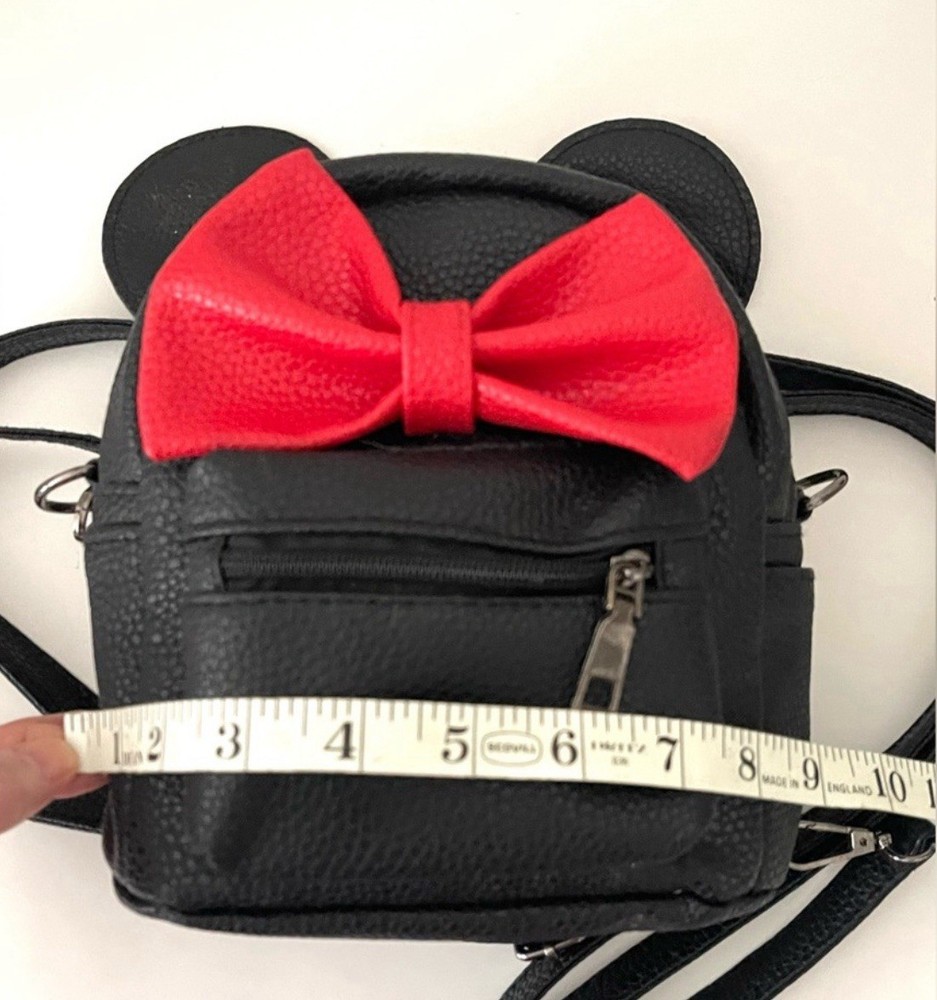 Mickey Mouse Vegan Leather Small Backpack