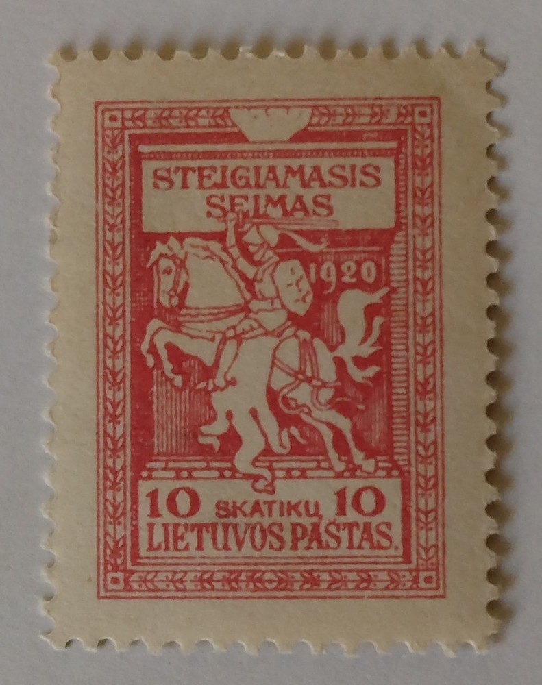 Lithuania Stamp, 1920, sc#81, Mint, LH, OG