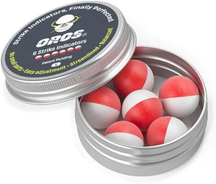 Oros Strike Indicator 6-Pack in and Colors Small, Assorted