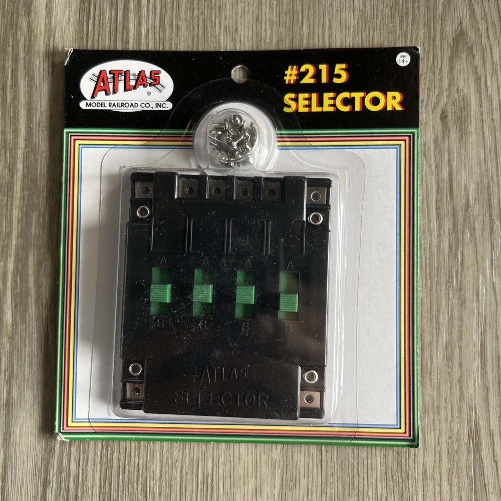 Atlas 215 HO Scale Selector Switch