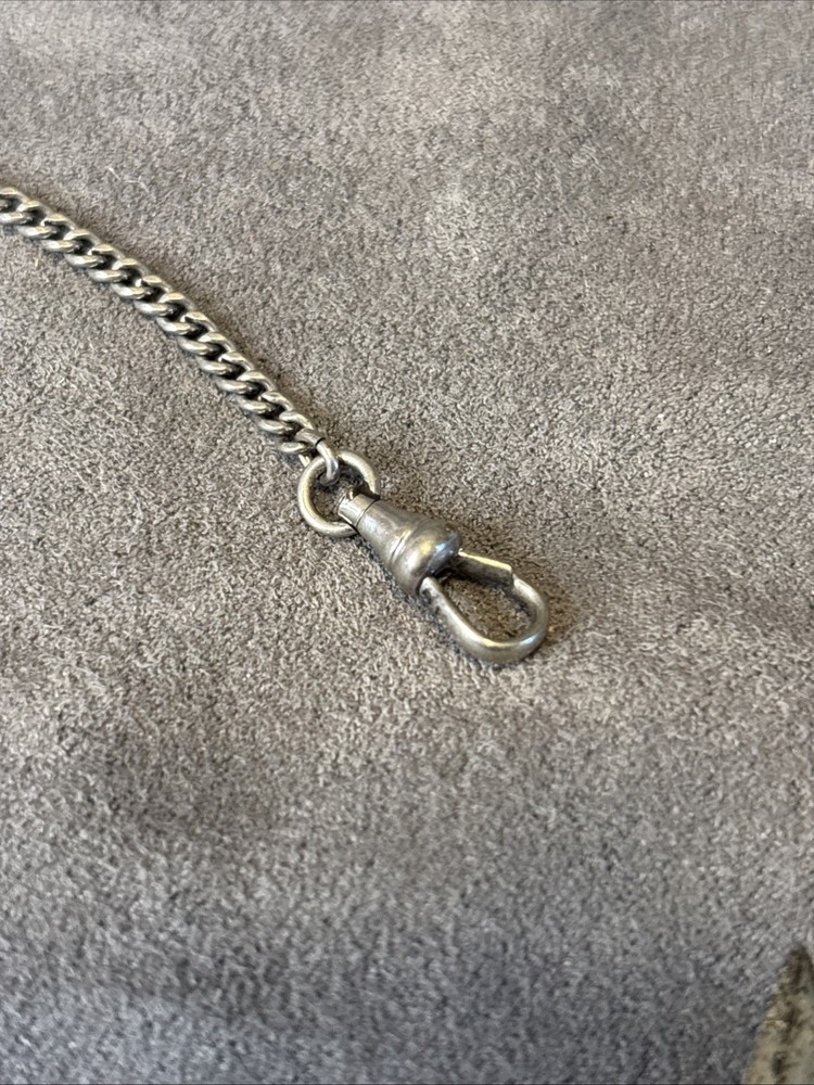Pocket Knife & Chain 2 Blades Not Engraved. 2.25”