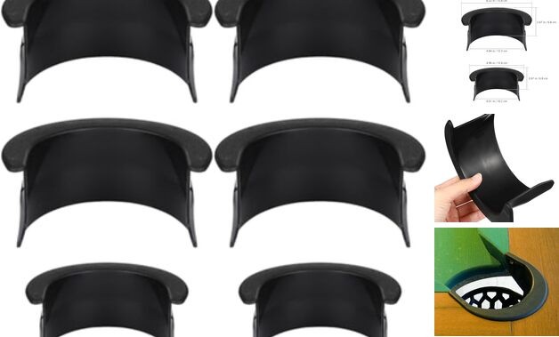 6Pcs Billiards Table Pocket Liner Replacement, Palstic Pool Table Liners