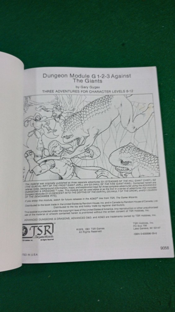 Dungeon Module BUNDLE Advanced Dungeons Dragons AD&D 1st Edition