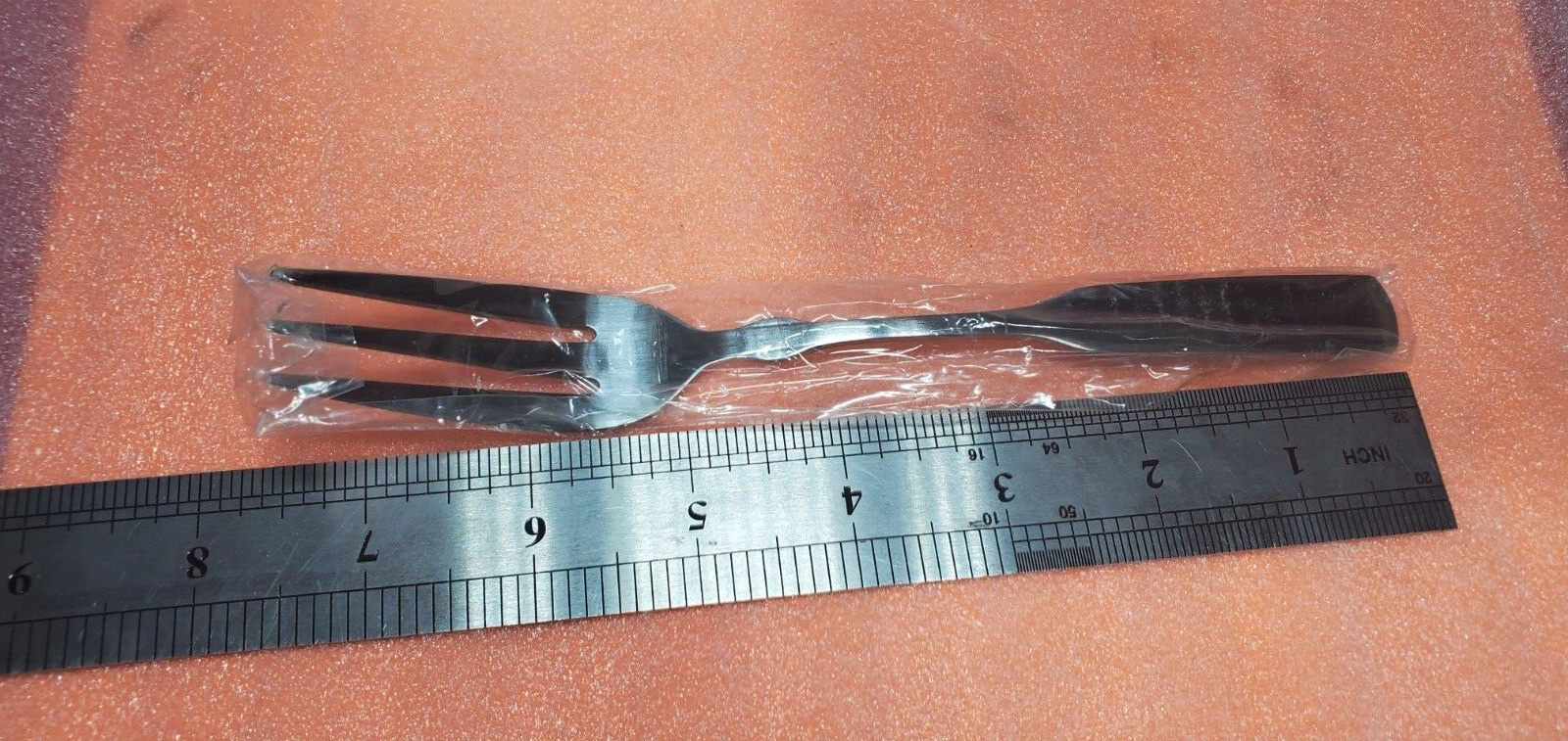 36-World Tableware Brandware Stainless Steel 3 Tine Forks-7 1/2"-Olive Garden