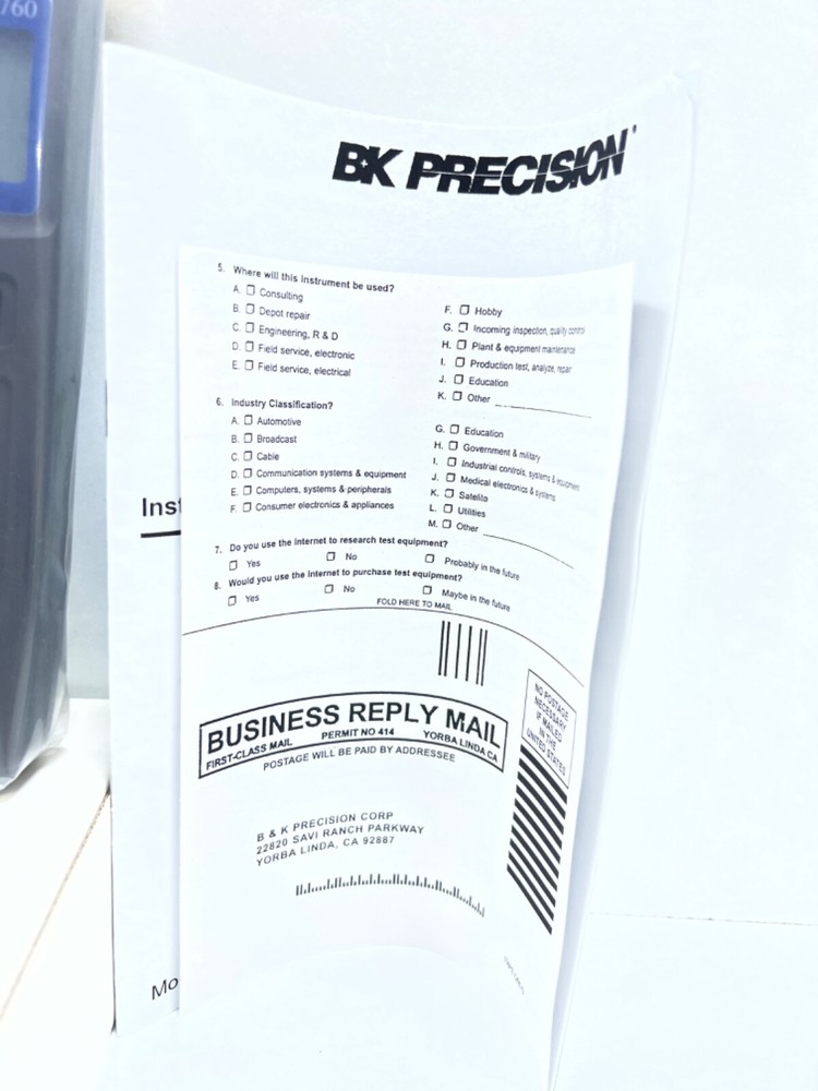 B&k precision 760 PH/mV Meter