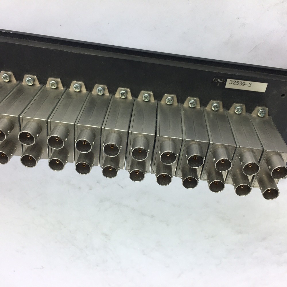 Bittree B52T-2WTHD 2x26 2RU Panel Black Normalling Terminating Audio Patchbay