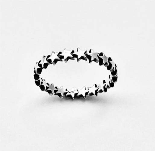 Sterling Silver Tree of Life Ring: Large Leaf Fortune Ring