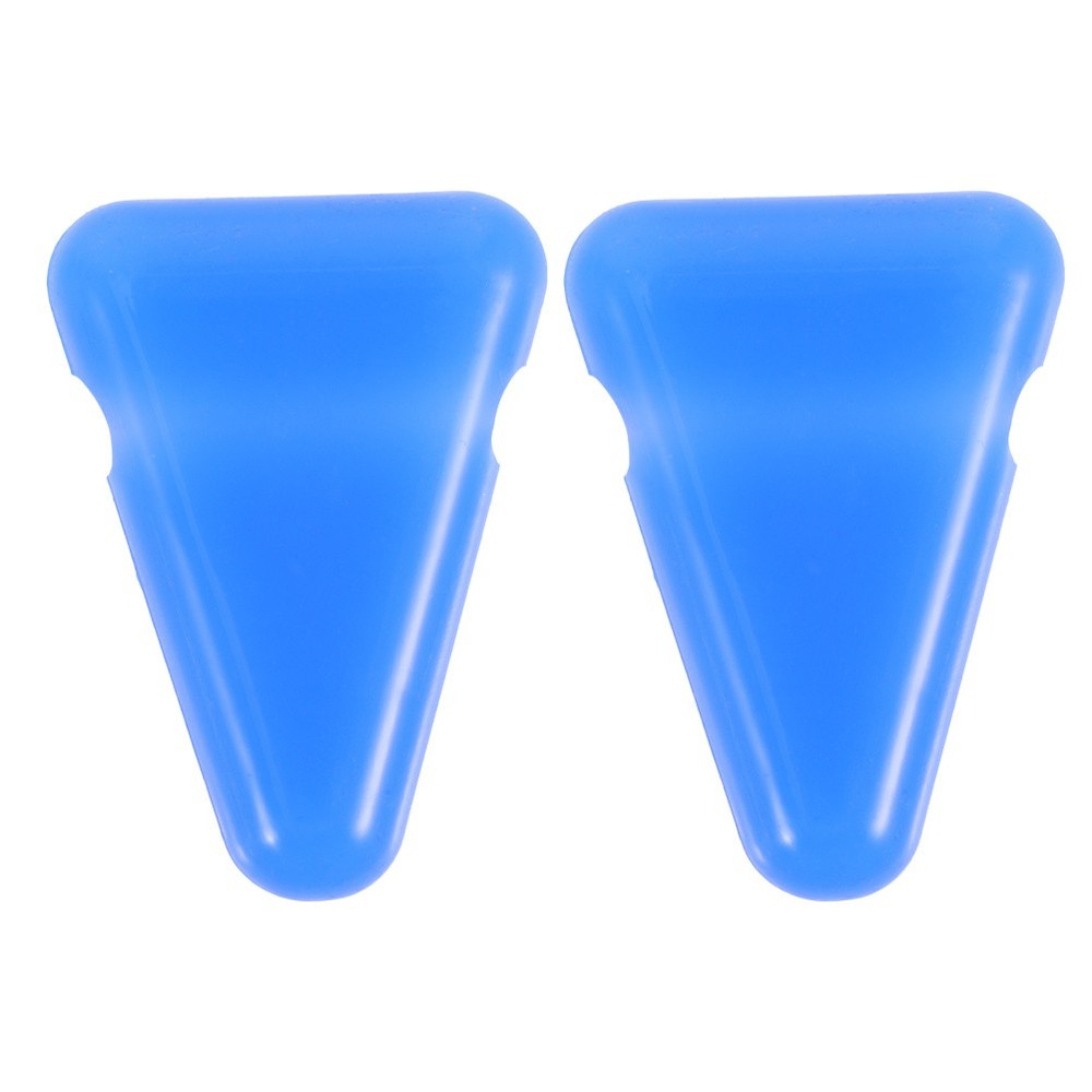 2 Pcs Silicone Fork Holder Tuning Stabilizing Triangle Forks Secure