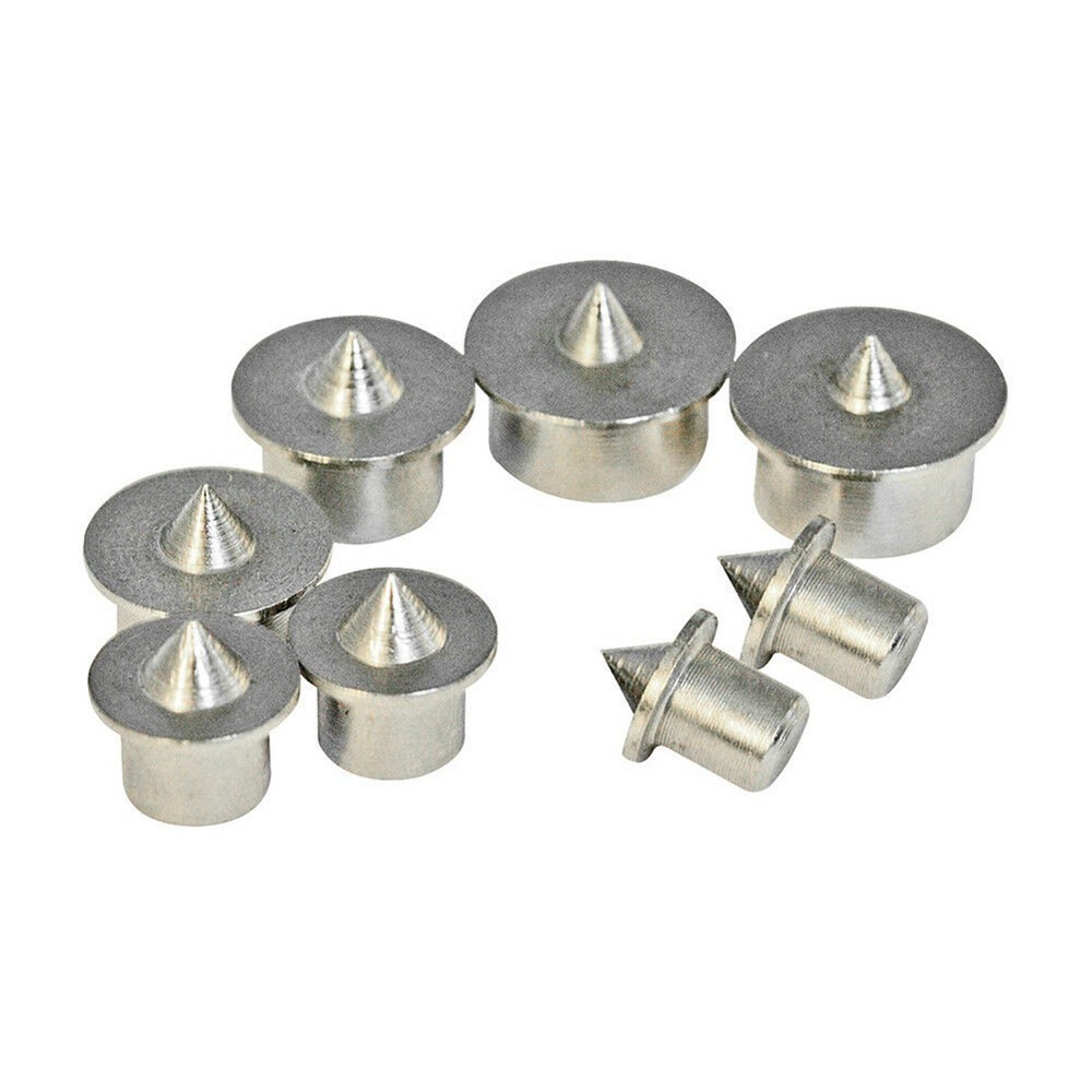 Dowel Centre Point Marker Hole Chrome plating Solid 8mm 12mm Points Pin Wood