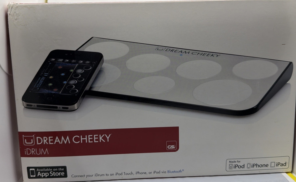 Dream Cheeky iDrum Wireless Bluetooth Drumpad for iPhone iPod iPad